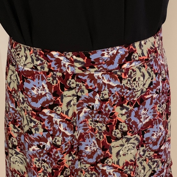 Free People Nadia Floral Ruffled Mini Skirt Size 4 - Picture 4 of 8